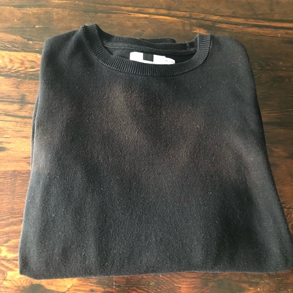 Topman Men's Black Crewneck Sweater Size M - Picture 2 of 4